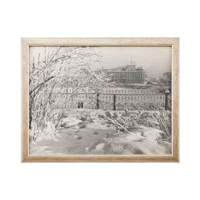 Б. С. Рябинин Фотография Вид на городской пруд Свердловск СССР 1930-е гг. 45x58,3 см. СССР. Свердловск 1930-гг