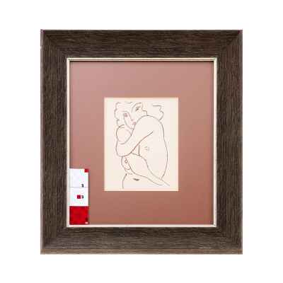 Анри Матисс литография Ню ок. 1930-35 гг 24,5x20 см.  около 1930-35 гг