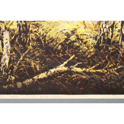 Новиченко В. А. линогравюра Лето 1983 г. 56x46 см.  1983