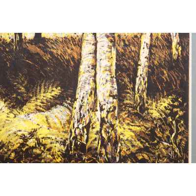 Новиченко В. А. линогравюра Лето 1983 г. 56x46 см.  1983