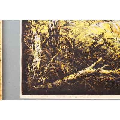 Новиченко В. А. линогравюра Лето 1983 г. 56x46 см.  1983