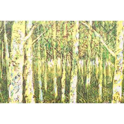 Новиченко В. А. линогравюра Лето 1964 г. 54x45 см.  1964