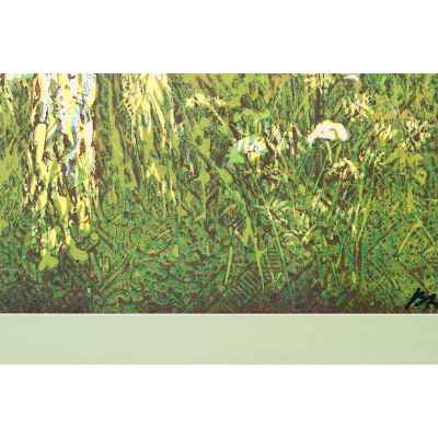 Новиченко В. А. линогравюра Лето 1964 г. 54x45 см.  1964