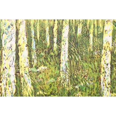 Новиченко В. А. линогравюра Лето 1964 г. 54x45 см.  1964