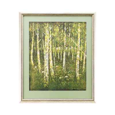 Новиченко В. А. линогравюра Лето 1964 г. 54x45 см.  1964