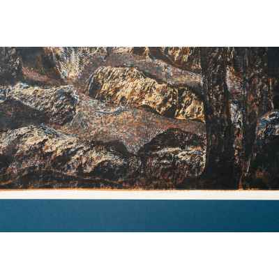 Новиченко В. А. офорт Уральский город 1978 г. 47x70 см.  1978