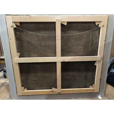 W. Reuter Зимний пейзаж х/м Германия кон. XIX в. 79Х70 см.  конец XIX— началоXX вв