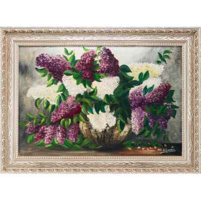 Натюрморт «Букет сирени»  1948