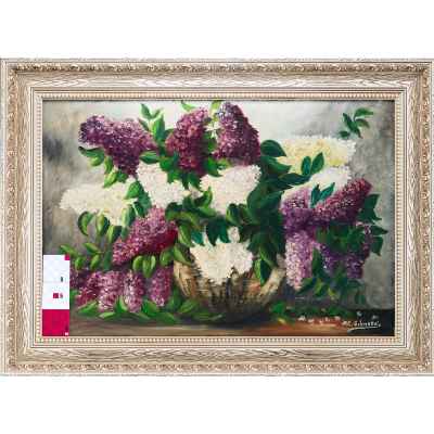 Натюрморт «Букет сирени»  1948