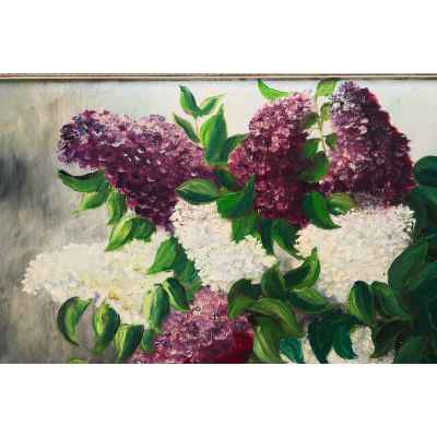 Натюрморт «Букет сирени»  1948