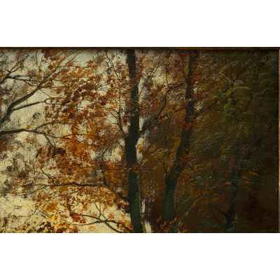 Картина «Лесной ручей» Франция Конец XIX века