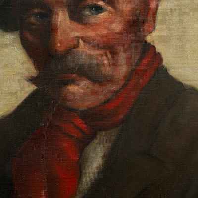 Картина «Один хороший глоток» Европа Первая четверть XX века