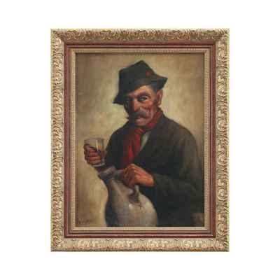 Картина «Один хороший глоток» Европа Первая четверть XX века