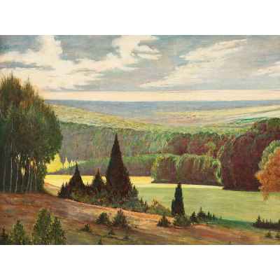 Панорамный немецкий пейзаж  1920-1930 гг