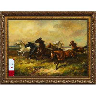 Картина «Дикий табун»  конец ХІХ-начало XX вв