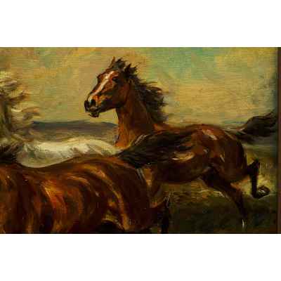 Картина «Дикий табун»  конец ХІХ-начало XX вв