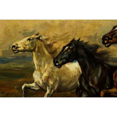 Картина «Дикий табун»  конец ХІХ-начало XX вв