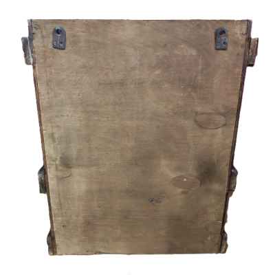 Настенный шкафчик с колонкой Абрамцево Загорский комбинат Сергиевская кустарно-промышленная артель 1930-е гг. Россия 1930- гг