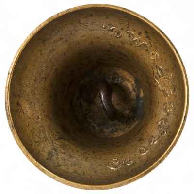 Колокольчик поддужный бронзовый с серебрением г.Слободской, Вятской губернии Конец XIX века