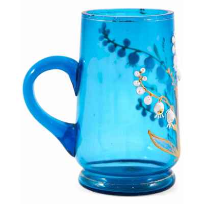 Кружка Ландыши Российская Империя кон. XIX в. Россия конец XIX - начало XX вв