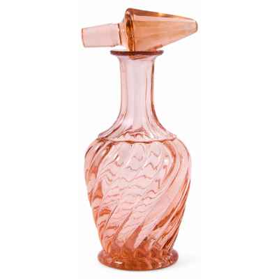 Графин с пробкой оранжевый Россия Конец XIX века