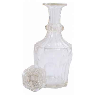 Графин гранёный с пробкой Россия Конец XIX века