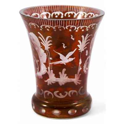 Стакан «ранфбехер» с изображением оленя Германия 1960