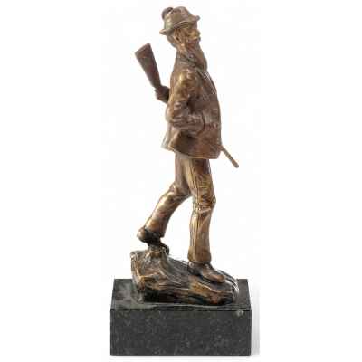 Бронзовая скульптура «Охотник» Европа конец XIX-начало XX вв