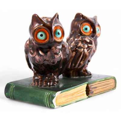 Скульптурные букенды «Совы». St. Peter Keramik, Австрия 1950 гг