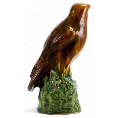 Скульптура «Ястреб». Невьянский завод художественной керамики 1960-1980 гг