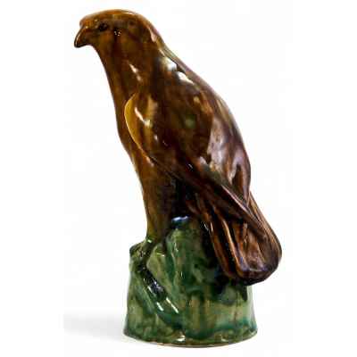 Скульптура «Ястреб». Невьянский завод художественной керамики 1960-1980 гг