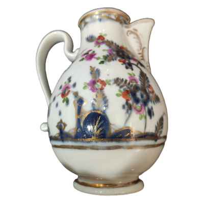 Молочник фарфор, Венская королевск. мануф. XIX в. Н-14,5 см. Австро-Венгрия последняя четверть XIX века