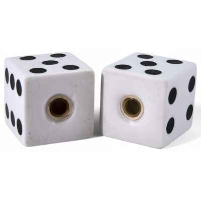 Набор для специй Игральные кости фарфор, Европа ХХ в. 5х5 см. Европа XX век