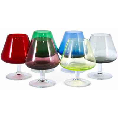 Набор бокалов для коньяка Богемия 1940-гг