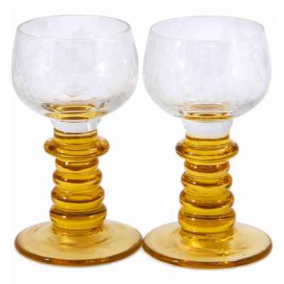 Парные рюмки. Богемия Первая четверть XX века