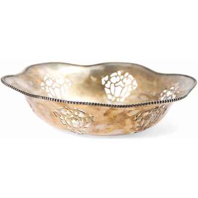 Сухарница с прорезным орнаментальным рисунком Австрия XX век