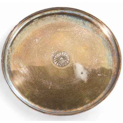 Ваза для фруктов серебрение, WMF Германия нач. ХХ в. 14,2x29,2 см. Берндорф, Австрия последняя четверть XIX— первая четверть XX вв