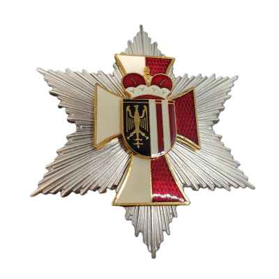 Большая звезда Знака Почета Верхней Австрии металл, серебрение Австрия 1970-90 гг. Австрия последняя треть XX века