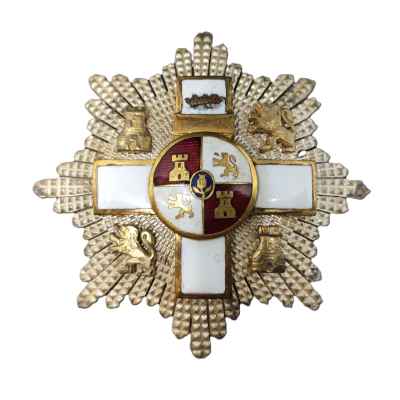 Большой крест Военных заслуг Белый дивизион (За штабную работу) Испания 1936-75 гг. Испания вторая половина 1930- гг