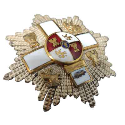 Большой крест Военных заслуг Белый дивизион (За штабную работу) Испания 1936-75 гг. Испания вторая половина 1930- гг