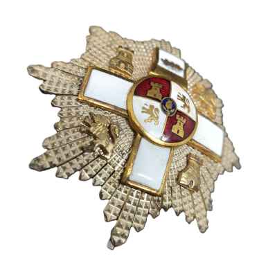 Большой крест Военных заслуг Белый дивизион (За штабную работу) Испания 1936-75 гг. Испания вторая половина 1930- гг