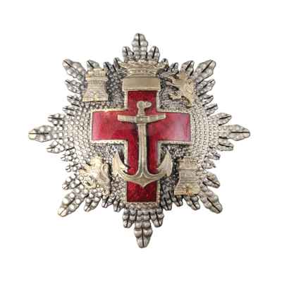 Большой крест Морских заслуг, Красный дивизион (За боевые заслуги), Испания 1936-75 гг. Испания 1938-1975 гг