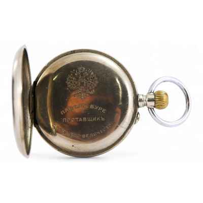 Часы карманные служебные Павел Буре 487958 Швейцария, фирма «Павелъ Буре» начало XX века