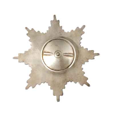 Звезда ордена Возрождения Польши, серебро, эмали, ПНР 1952-89 гг. Польша после 1940- гг