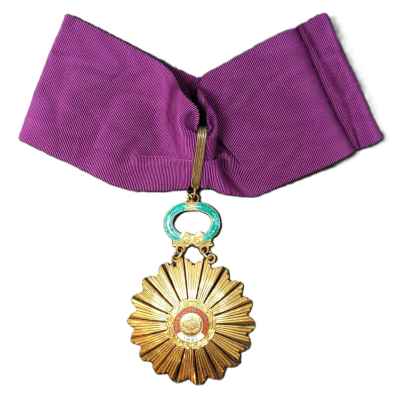 Командорский крест ордена Солнца Перу латунь, эмали, Перу 1951-80 гг. Перу Вторая половина XX века