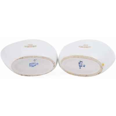 Салфетница «40 лет Октября» Ломоносовский Фарфоровый завод после 1957г