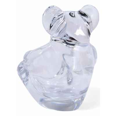 Подставка под сигару Мишка стекло, авт. Auguste Houillon, Art Vannes Франция 1950-76 гг. Н-12,2 см. Франция 1950- 1976гг.