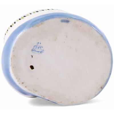 Пепельница «Осетр» («Осетрина») Полонский завод художественной керамики конец 1950-х — начало 1970-х гг