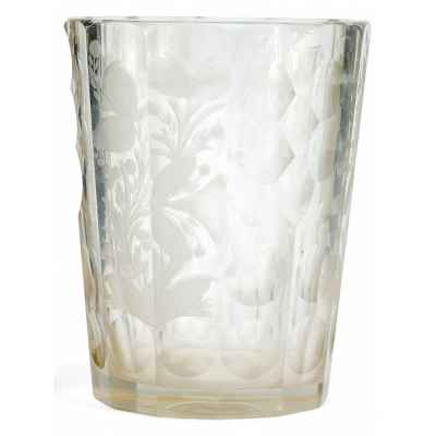 Ваза «Цветы» с изогнутыми ветками Богемия Вторая половина XIX века