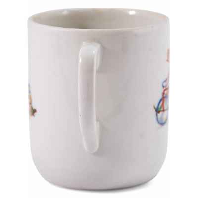 Кружка «Буратино на велосипеде» Дмитровский фарфоровый завод (Вербилки) 1963